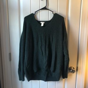 H&M V Neck Oversized Sweater